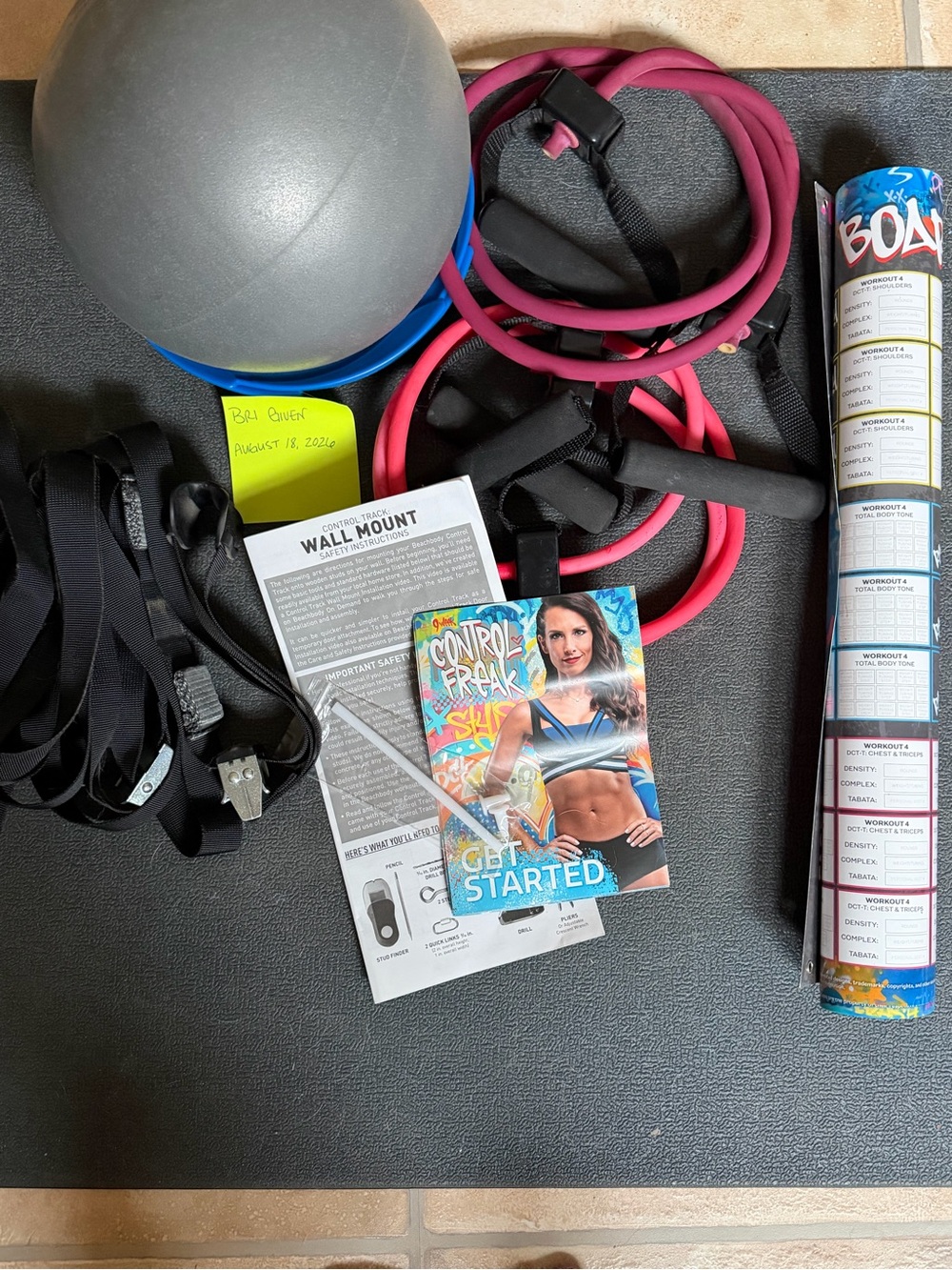 Beachbody accessory pack & door track